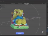 flower bear bookend-1