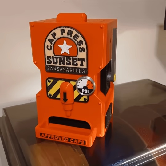 Prensa de Tampa Sunset Sarsaparilla do Fallout — Mini M&M Candy