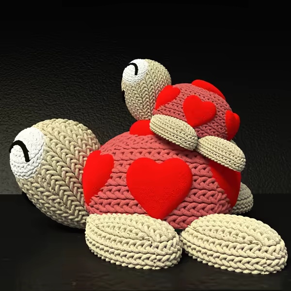 knitted turtle (Cute)