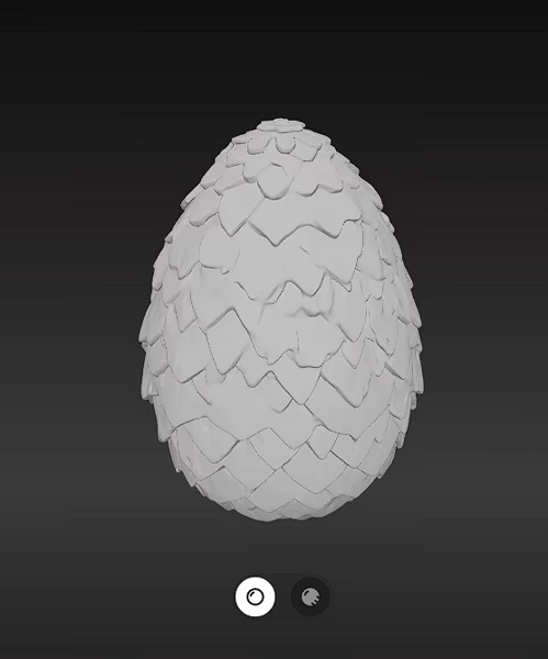 Oeuf de dragon - Game of Thrones-1