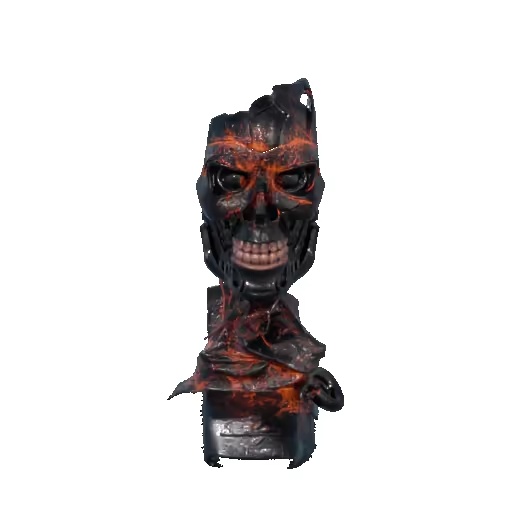 Damaged T-800 mask