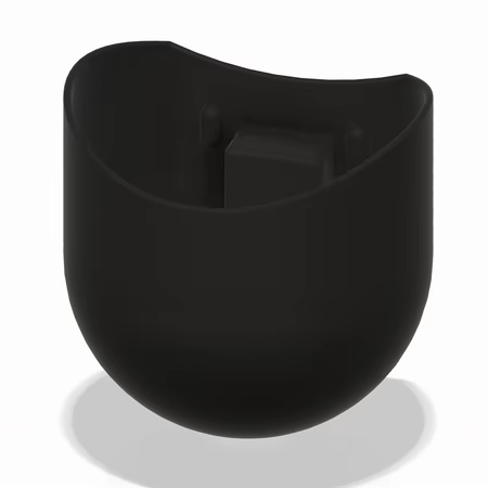 Ellure Wall Planter with Rear Compartment