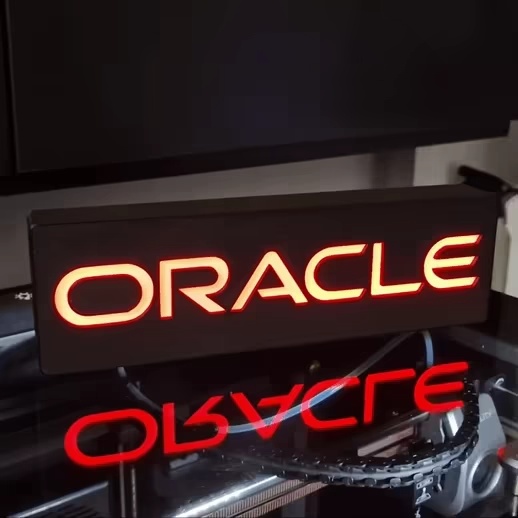 Oracle Led Sign 🖲️​