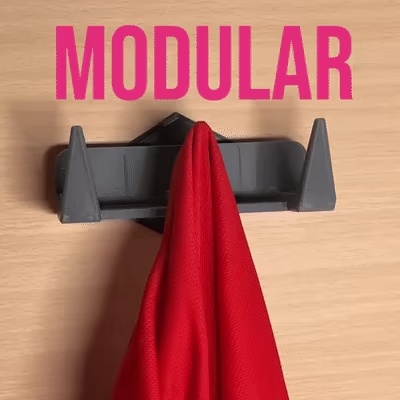MW Modular Wall Mount Large Hanger/Coat Hanger