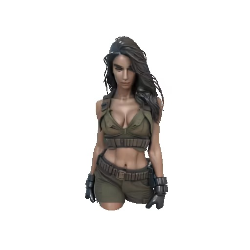 Torso Busto Action FigureMilitar Sexy
