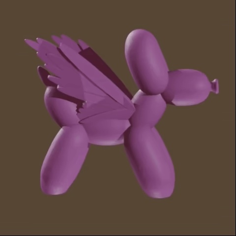A BUBBLE DOG WITH WINGS (test)-0