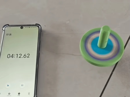 Top (nozzle plug) challenge for 5 minutes