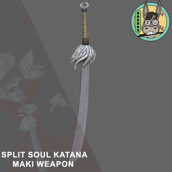 SPLIT SOUL BLADE – MAKI WEAPON | JUJUTSU KAISEN COSPLAY-0