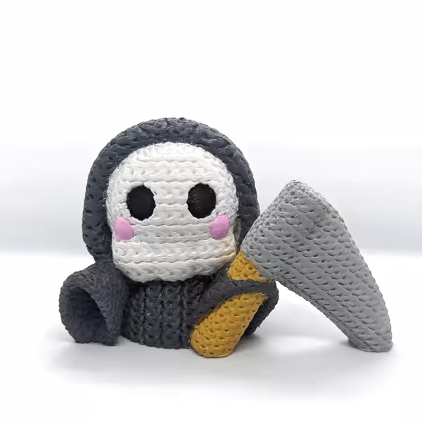 Gestrickter Sensenmann (süß)
