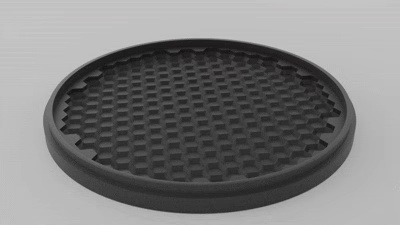 Hex Puzzle Box - Circle-1