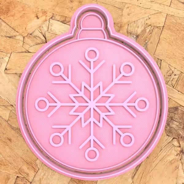 Christmas Sphere Cookie Cutter
