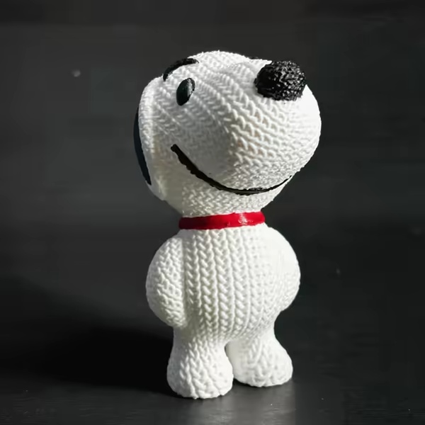 Gebreide Snoopy