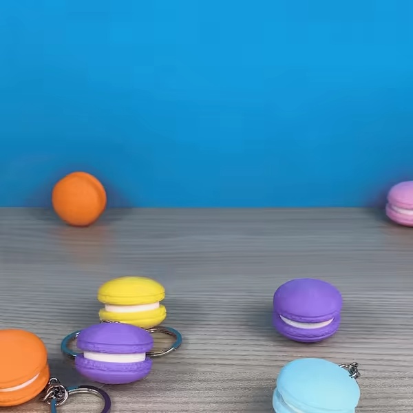 Clicky Macaron Keychain ✨, jouet à cliquer-2