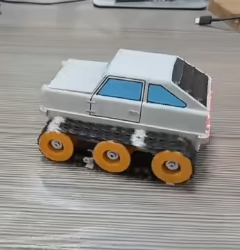 "Beast" - a small tracked RC vehicle.