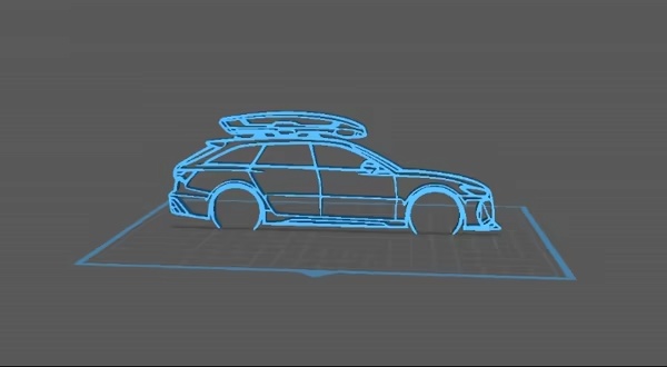 Audi - RS6 coffre