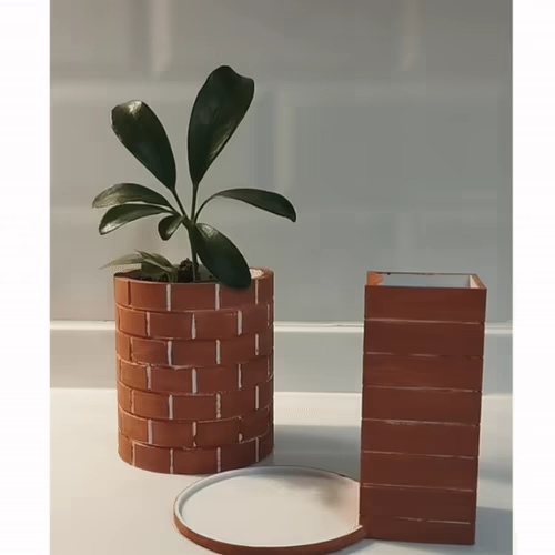 FLOWER POT-WATERPUMP