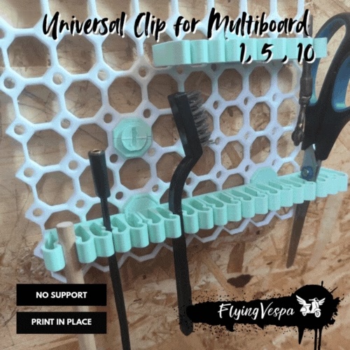 Universal Clips for Multiboard – Screwdrivers, Cables & More-0