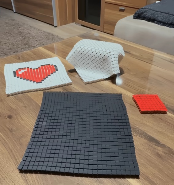 PIXEL ART CHAINMAIL - FABRIC MATS CUSTOMIZE (PRINT IN PLACE)-0