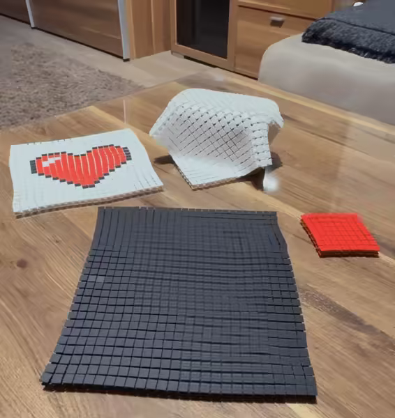 Home page module: PIXEL ART CHAINMAIL - FABRIC MATS CUSTOMIZE (PRINT IN PLACE)