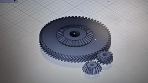 reduction gear with 90 deg