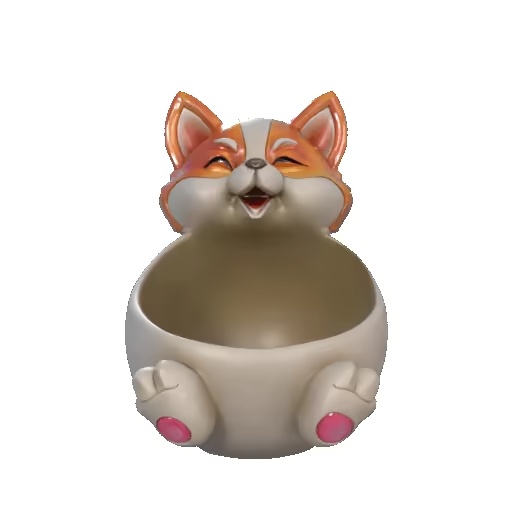 犬の花瓶-2