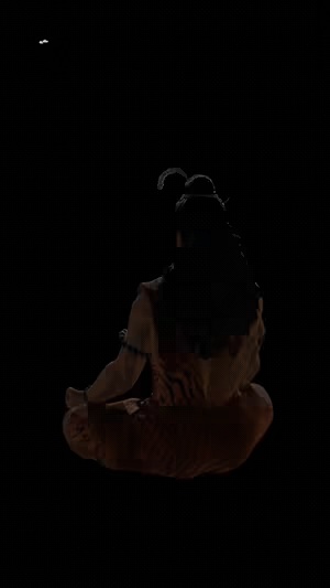 lord shiva in meditation -0