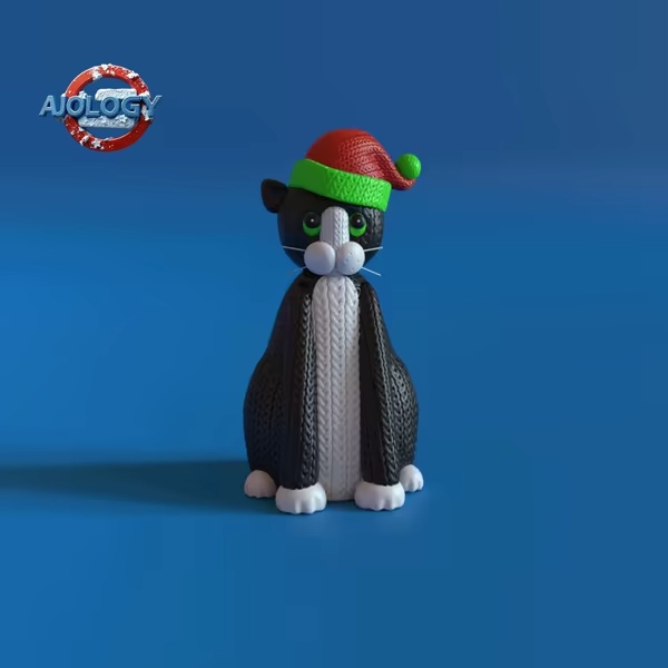 KNITTED CAT-0