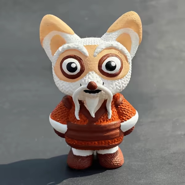 Mestre Shifu tricotado