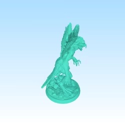 Harpy tabletop model for D&D, DSA, Heroquest