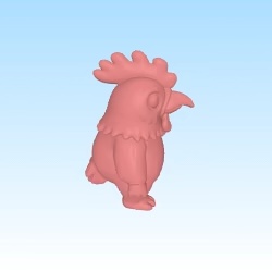 capybara rooster-0