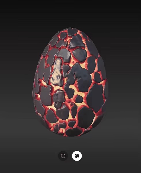 Oeuf de dragon - Game of Thrones-0