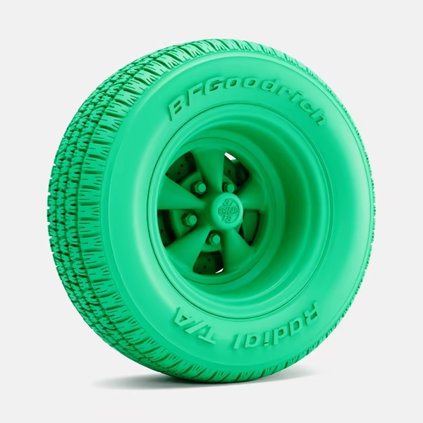 15x8 Cragar SSホイール、BFグッドリッチ Radial TAタイヤ