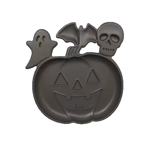 Haunted Pumpkin Platter