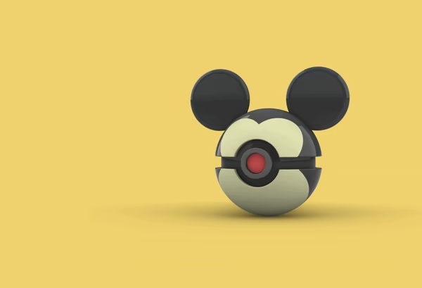 Pokeball Mickey Mouse