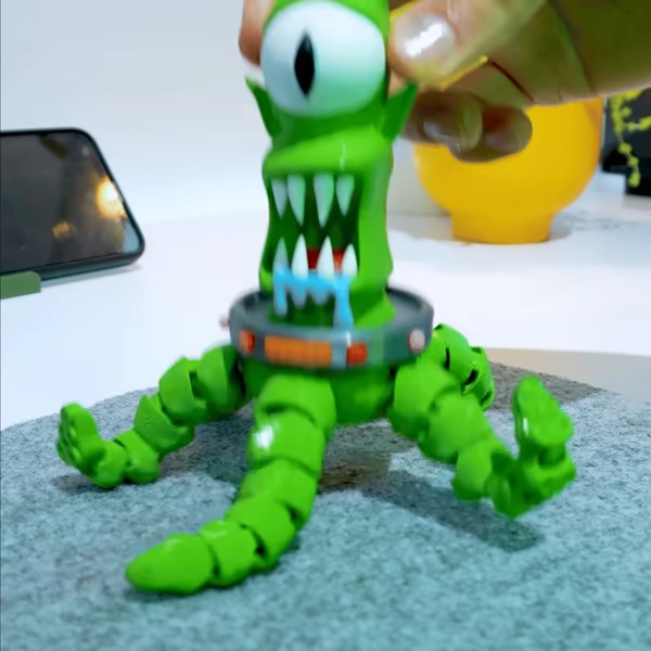 Aliens Articulados 3D – Kang y Kodos de Los Simpson | Modelo-0