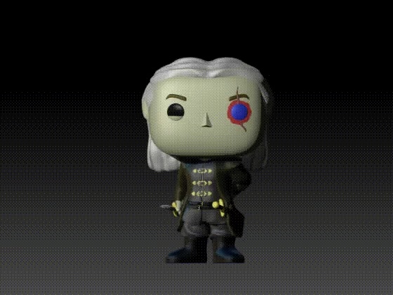 Funko Pop l'Aemond Targaryen