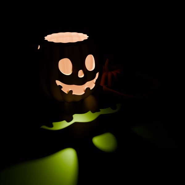 Lanterna de Abóbora (Jack-o'-Lantern)