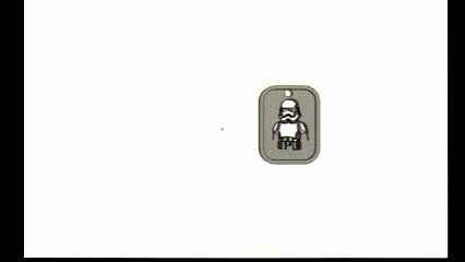 Storm Trooper Keychain (V2)-0