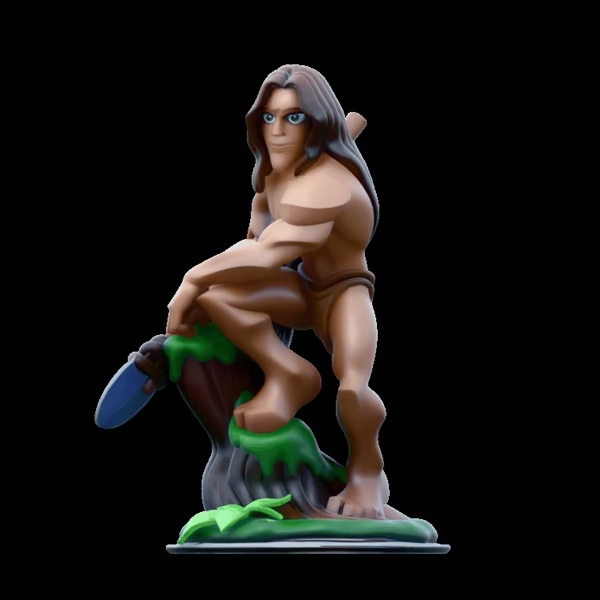 Tarzan Fan Art STL