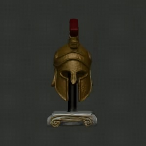 Antique Greek helmet - Griechischer Helm