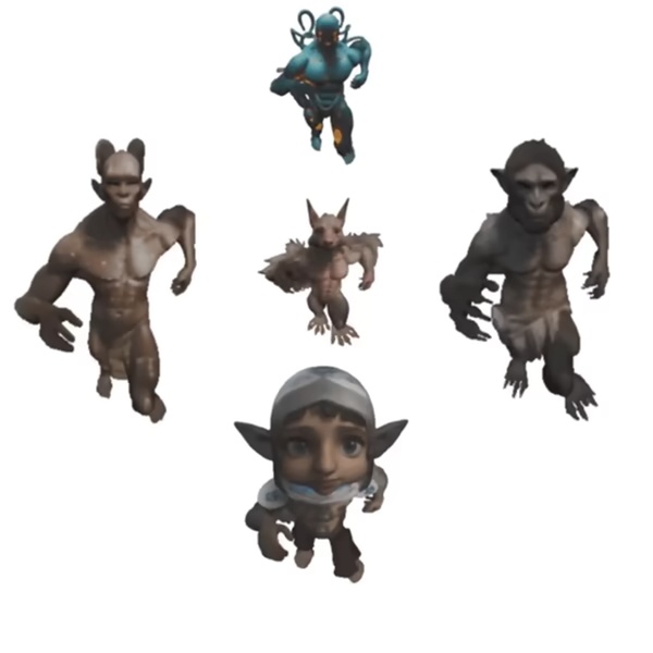 Fantasy Creature Character Collection
