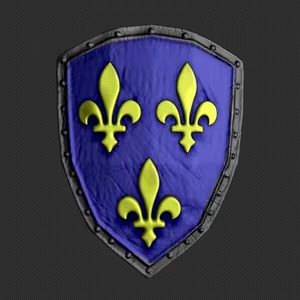 Escudo da França - Flor de lis