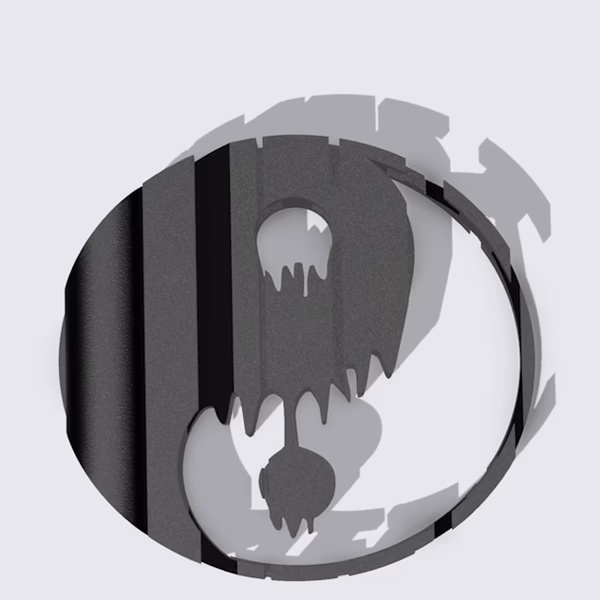 Text Flip: Yin Yang - Unity
