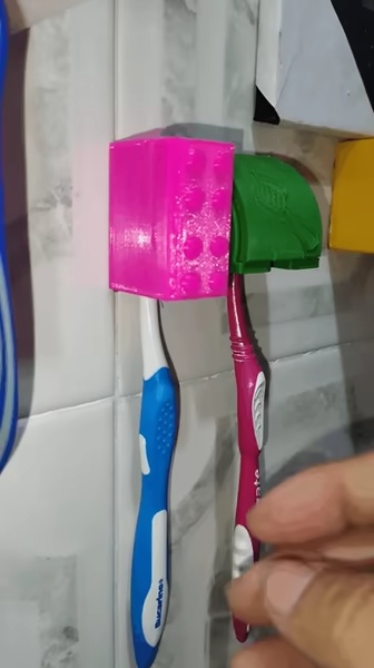 soporte lego para cepillo de dientes