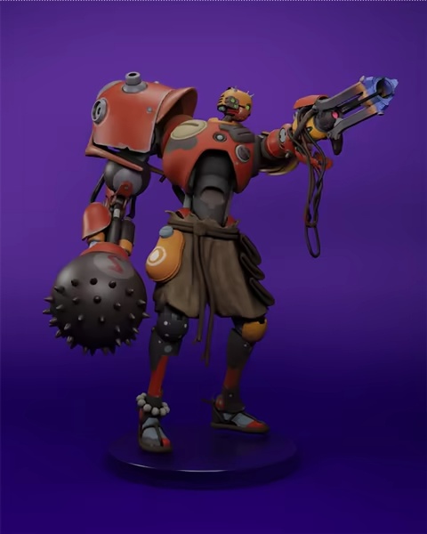 BEBOP | DEADLOCK | FIGURINO IMPRIMÍVEL EM 3D