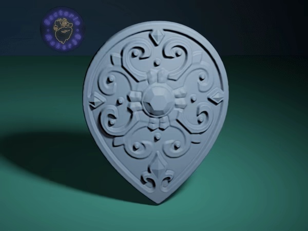 RADIANT SHIELD. SUN SHIELD. THE LEGEND OF ZELDA-2