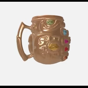 Thanos Guantlet Cup - Taza Guantelete