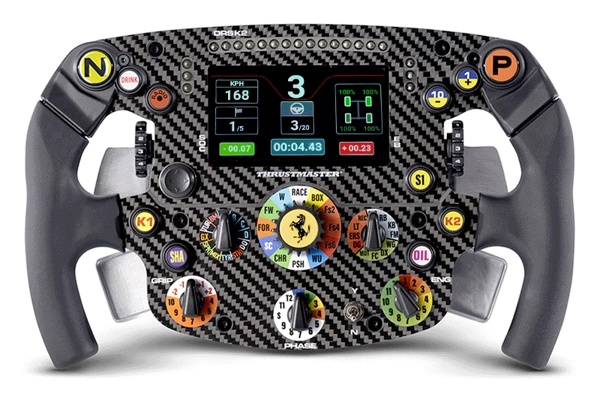 volante de ferrari de f1-0
