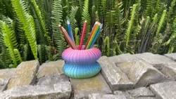 Cute Pen Holder ~ Desk Organizer Office Decor Accessory