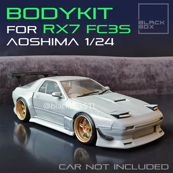 BODYKIT For RX7 FC3 Aoshima 1-24th modelkit-0